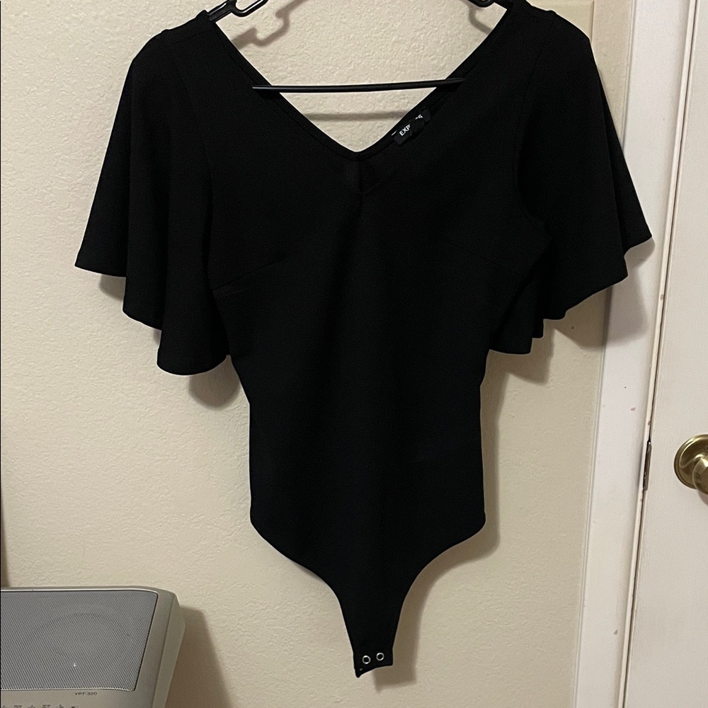 Elegant Black Women's Bodysuit